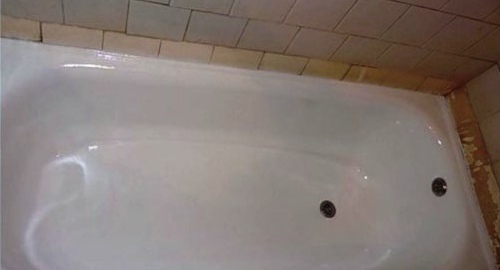 Реставрация ванны жидким акрилом | Серов